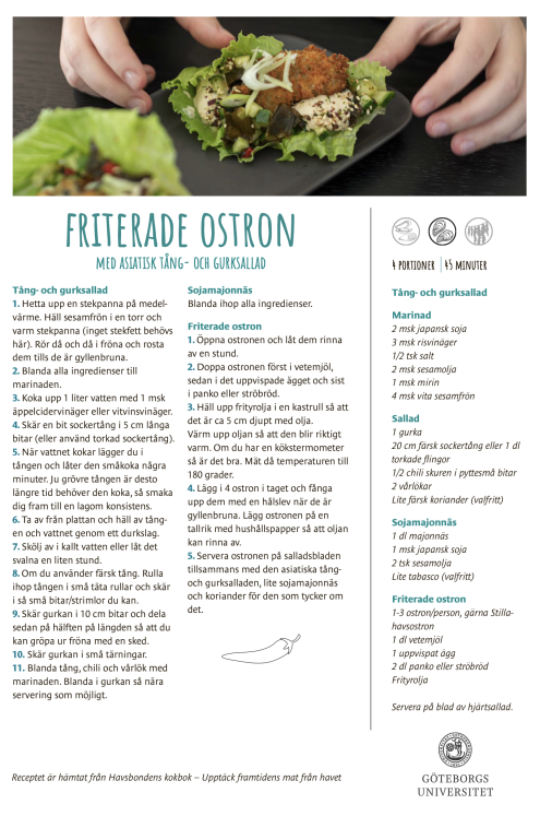 friterade ostron